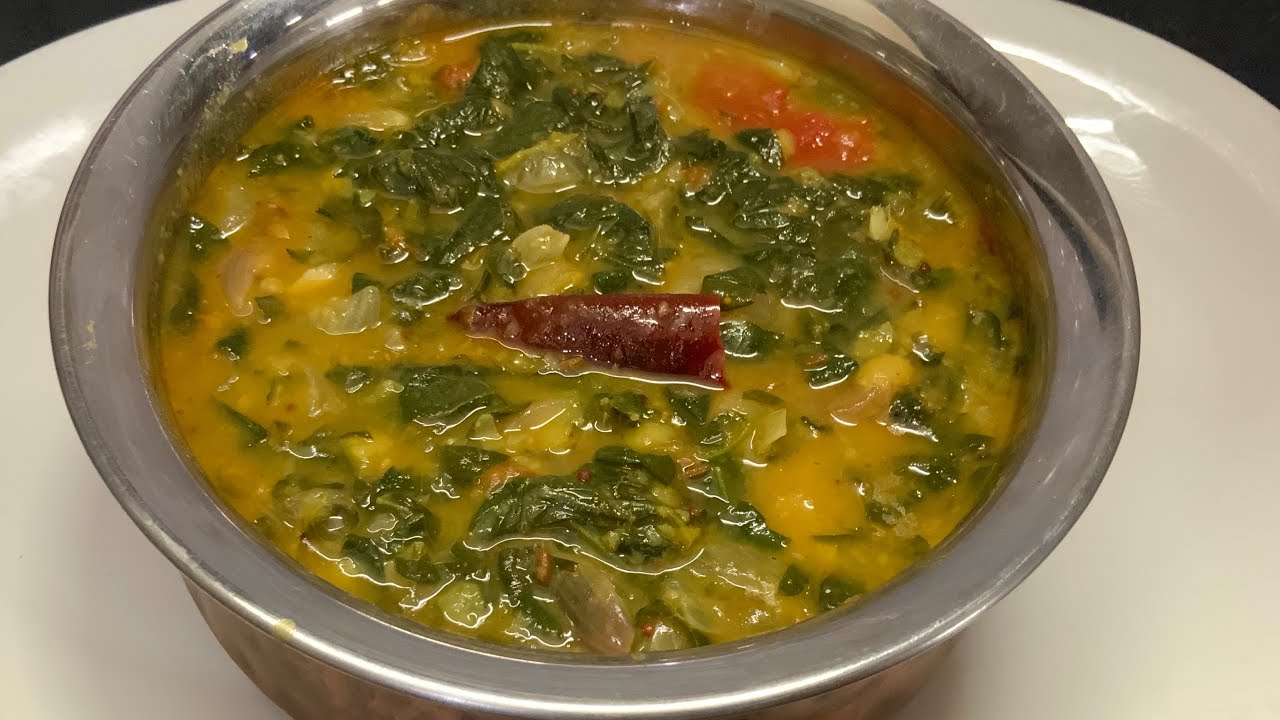 Murungakkai vendhaya keerai sambar