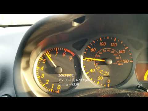 2005 Celica GTS swapped to a 2003 GTS ecu for lower VVTL-i / lift engagement