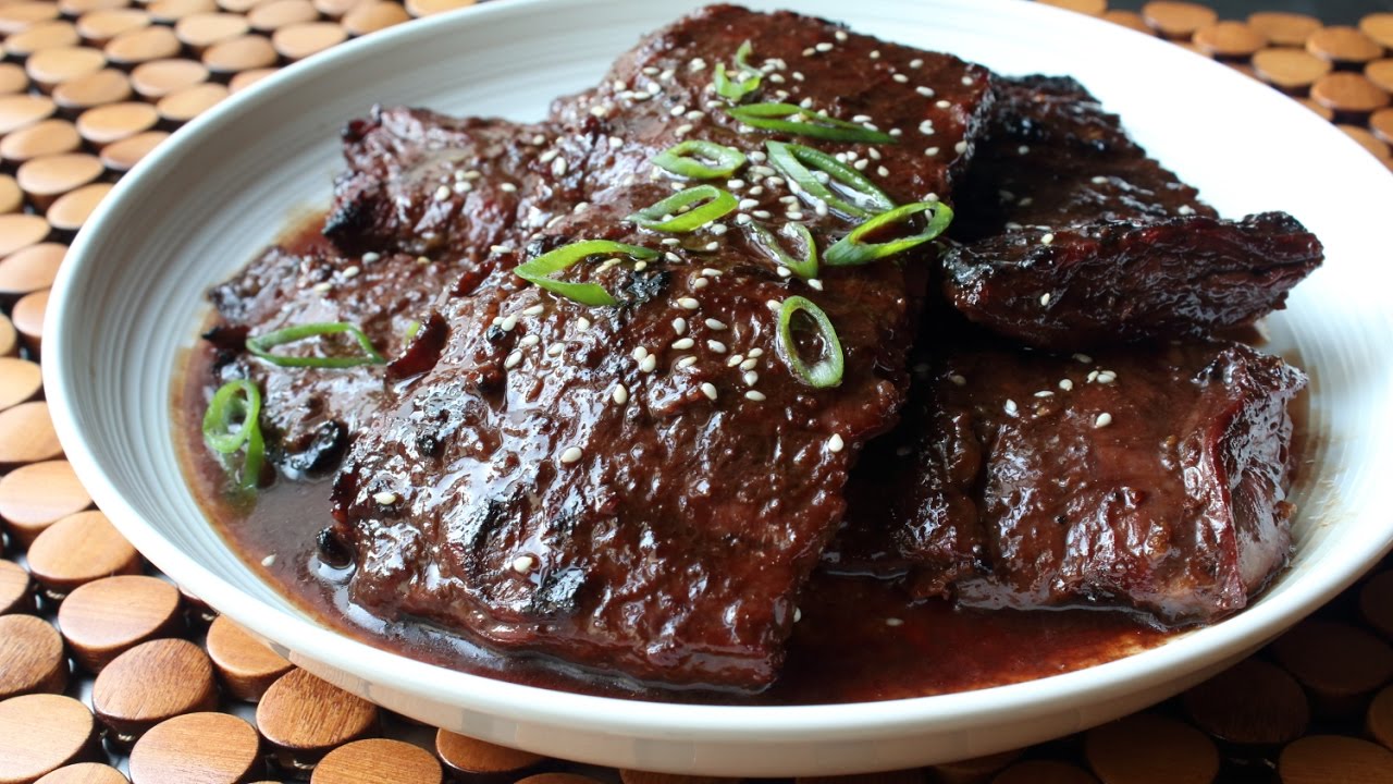 Grilled Hoisin Beef Recipe - Grilled Beef Skirt Steak with Hoisin Glaze | Food Wishes