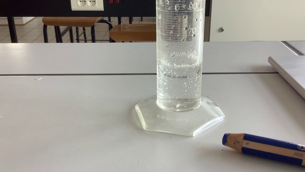 mesure du volume d'un solide cinquième