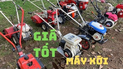 Máy xới đất mini - máy xới thùng phi - máy xới đất Nhật bãi I cửa hàng việt anh 0961350530