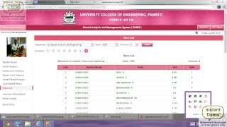 Result Analysis and Management System - Demo