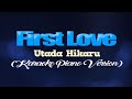 FIRST LOVE - Utada Hikaru (KARAOKE PIANO VERSION)