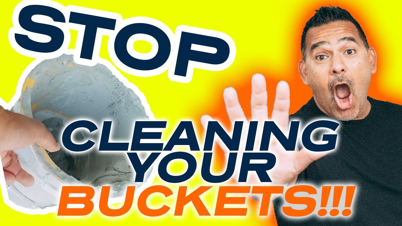 NEVER CLEAN YOUR BUCKET AGAIN !!! 