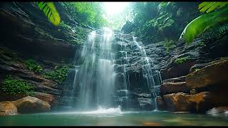 9 Relaxing Hours of Serenity | Waterfall White Noise | Relaxing Waterfall Sounds | Sleep | Study | by AmbienceMusic 71 views 1 month ago 8 hours, 59 minutes