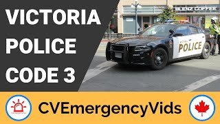 *RUMBLER SIREN* Victoria Police Code 3 to a Fight on Quadra Street
