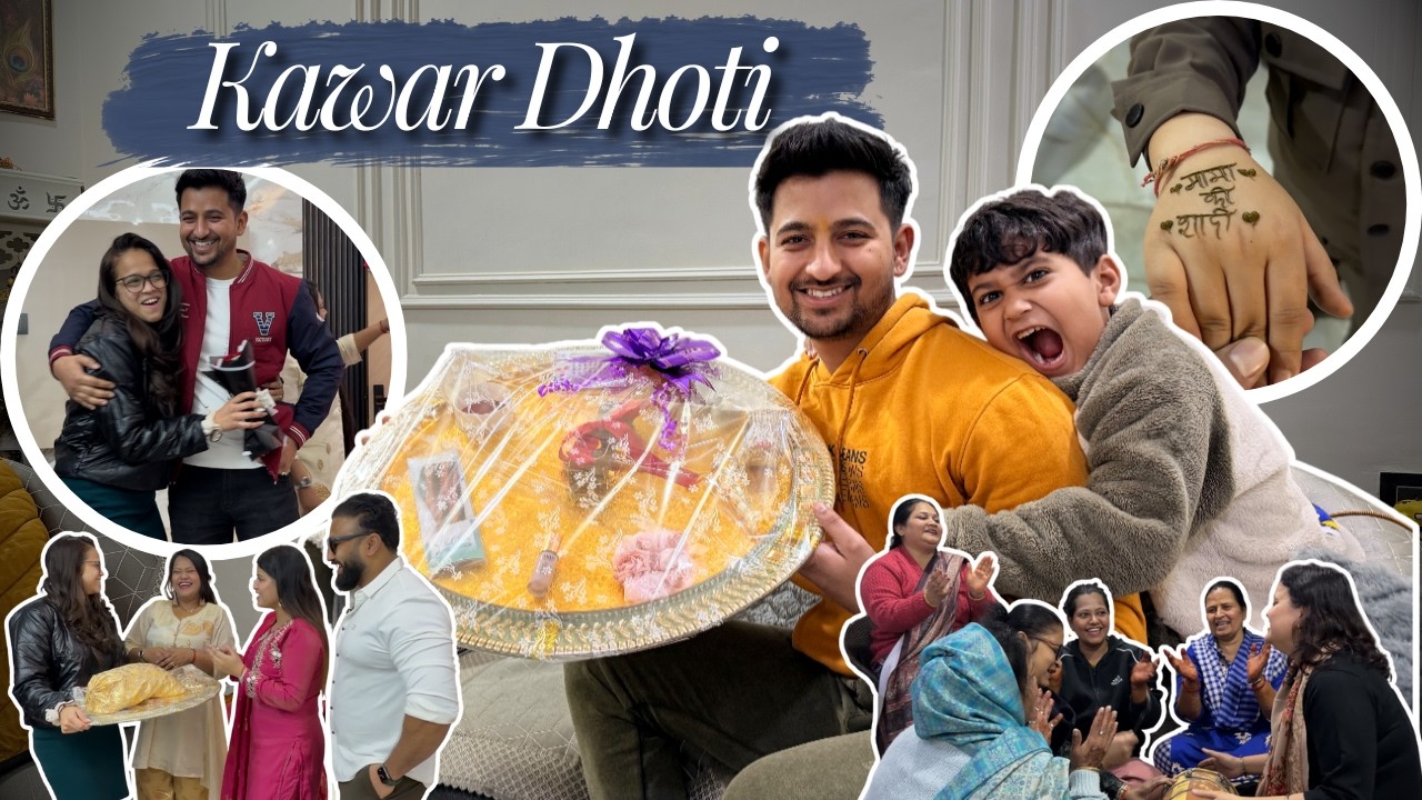 Kwar Dhoti Rasam Vlog || Ruaansh Vlogs