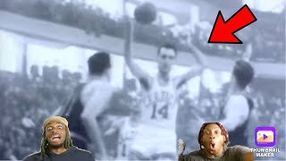 BOB COUSY PASSING OUT OF HIS MIND!! Ki & Jdot Reacts to RARE Bob Cousy Passing Highlights!