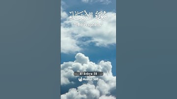 Surah Al-Anbiya 28 - Hindi/Urdu Audio |سورة الأنبياء #surahalanbiya #muslim360