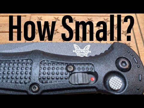 This Benchmade Tactical Knife Shrunk!