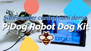 RaspberryPi Robot Dog PiDog Mini demo controlled with App Android via WiFi screenshot 5