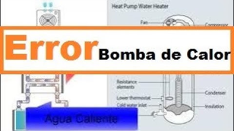 Códigos de Error E1, E3, E4, E5, E9 en Bombas de Calor Agua-Aire: Significado, Causas y Soluciones