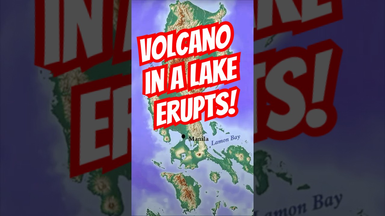 Taal Volcano Erupts Again 🌋    #TaalVolcano #VolcanoShort #TravelPhilippines #PhilippinesNature