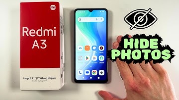 How to Hide/Unhide Photos & Videos on Xiaomi Redmi A3