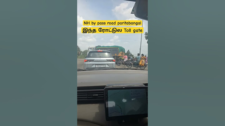 NH by pass road paritabangal | இந்த roadல tollgate ah ? #tamilshorts #nhroad #tollgate #kumily
