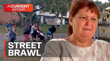 Neighbourhood under siege as intense brawl breaks out | A Current Affair