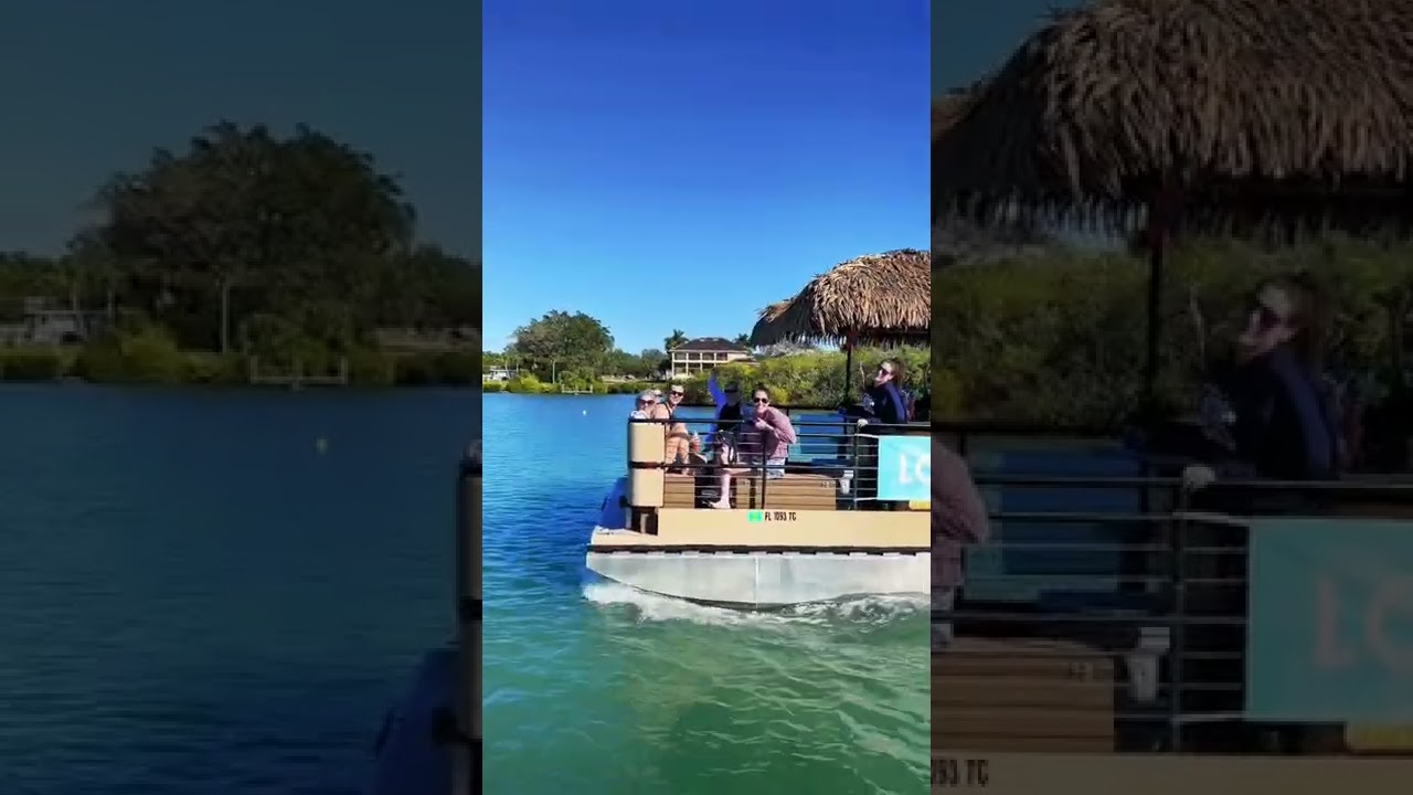 Beer catching on boat! 
