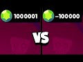 1 MİLYON ELMASI OLAN HESAP VS EN FAKİR HESAP !!! - Brawl Stars