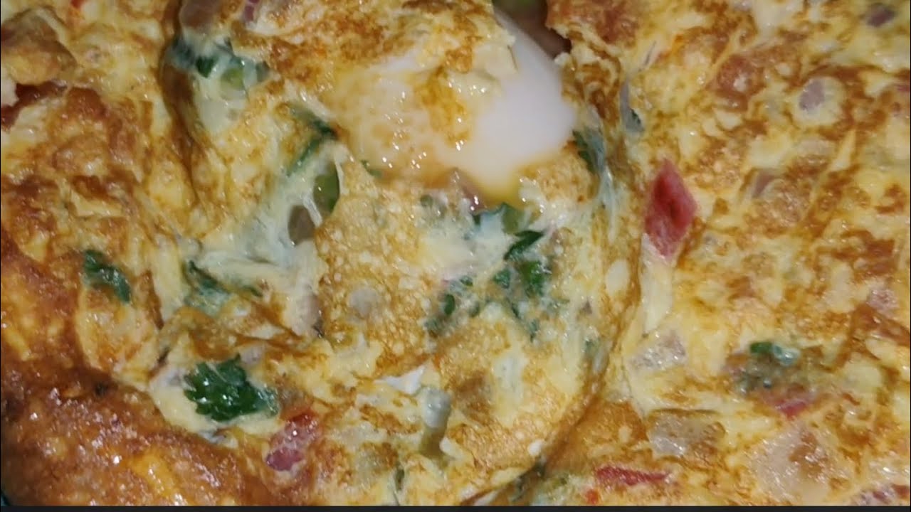 Quick And Easy Egg Pizza | Omelette Pizza Recip | Easy Egg Recipe