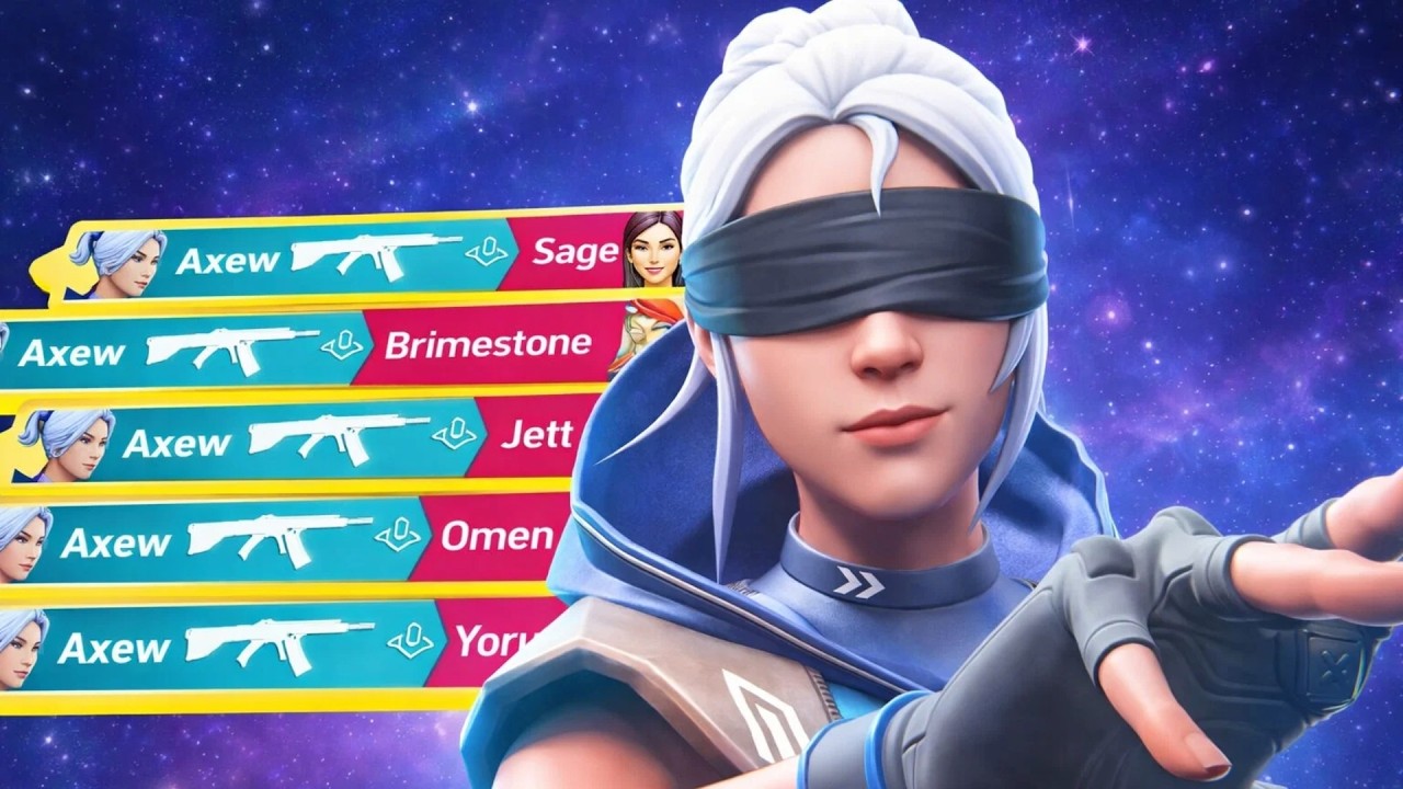 I played Valorant LEGALLY BLIND