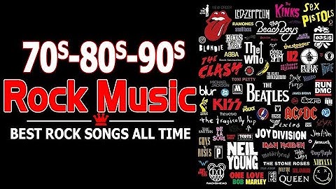 Best Classic Rock Songs 70s 80s 90s🔥Metallica, Queen, AC/DC, Nirvana, U2, Aerosmith, Led Zeppelin