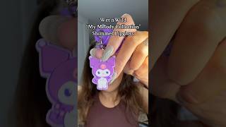 Wet n Wild My Melody and Kuromi Collection Lipgloss 🩷💜 Review + Tryon