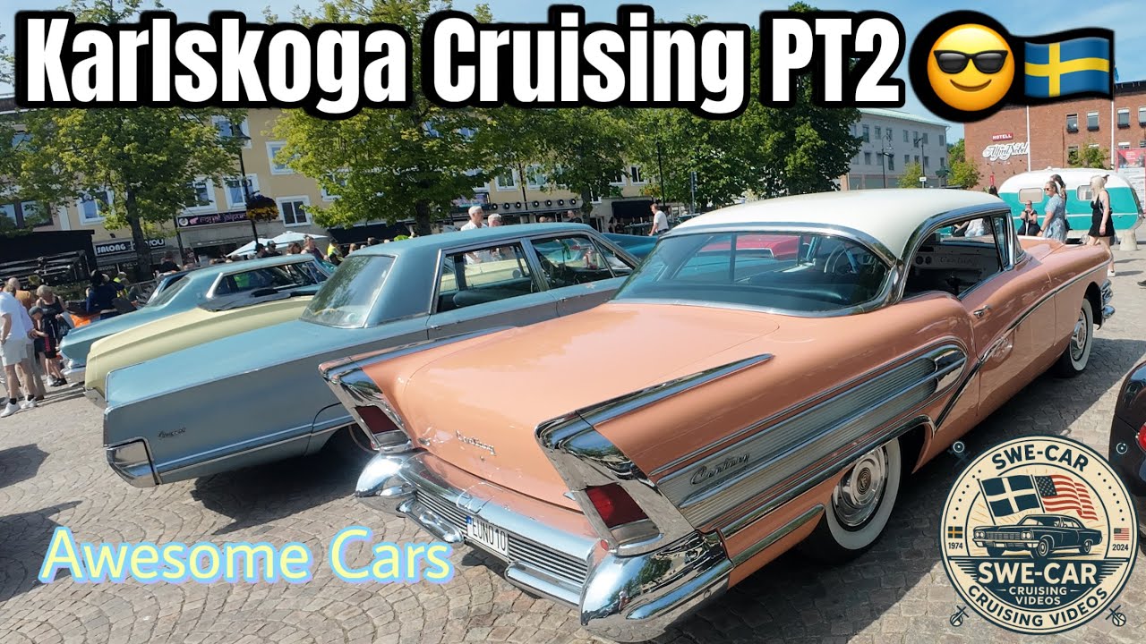 Karlskoga Cruising 2025 PT2😎🇸🇪 Awesome Classic cars 🔥🔥