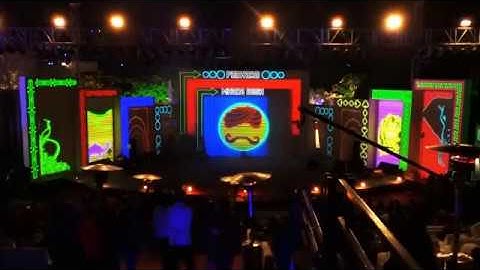 3D Projection Mapping  Wedding Sangeet Set  Udaipur