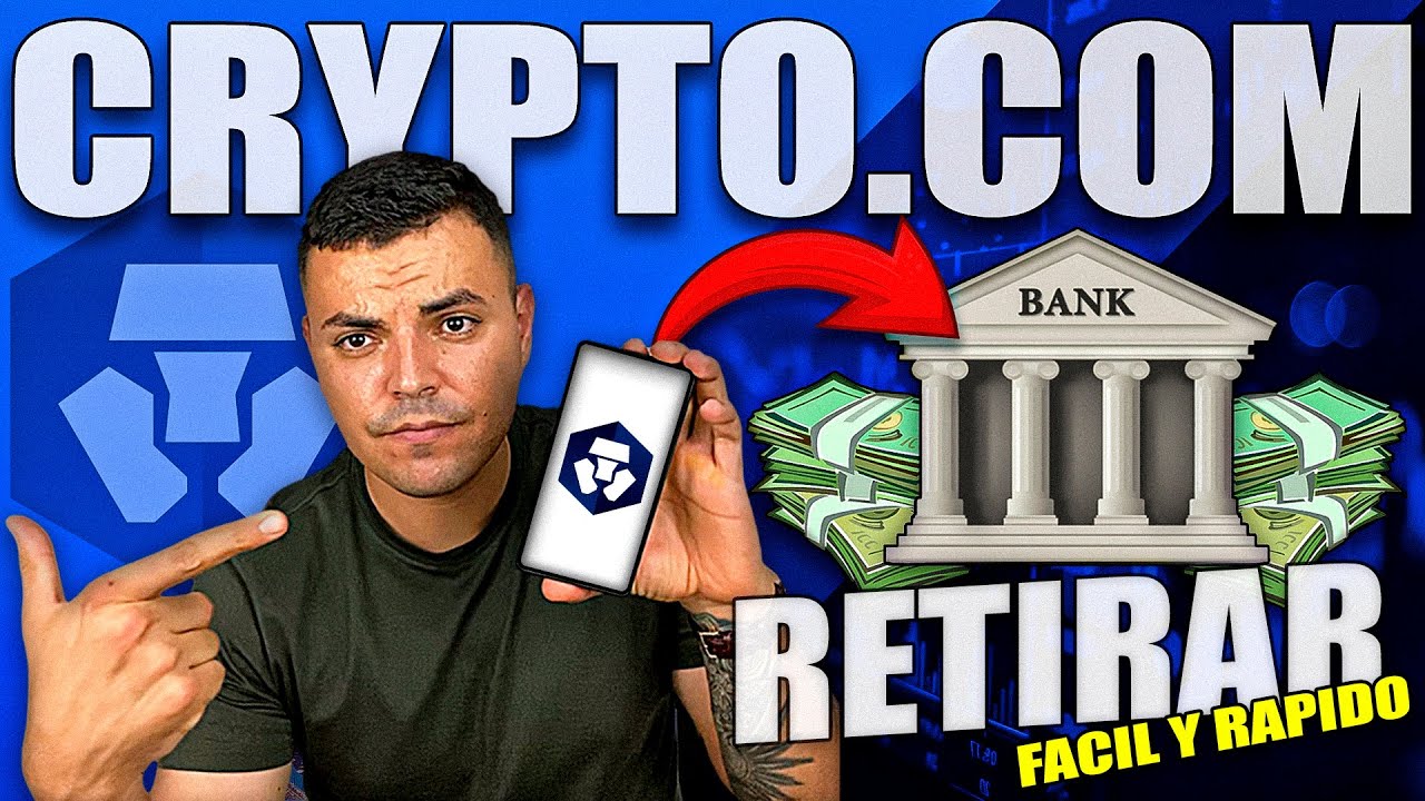 Como RETIRAR DINERO de CRYPTO.COM a mi CUENTA BANCARIA ¡¡¡3 MÉTODOS!!!