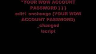 How to avoid gettin youre wow account hacked