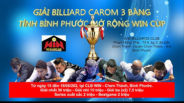 Phương Vinh (Út Nhi) vs Hữu TÍnh (QCues) - Bán kết | Giải 3C Win Cúp mở rộng 2022