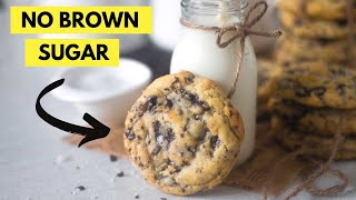 Chocolate Chip Cookies without Brown Sugar