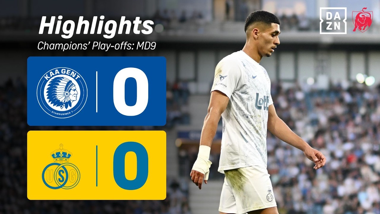 L’Union SG ne trouve pas le chemin des filets au KAA Gent. 🥈⚔️ | KAA Gent - Union SG