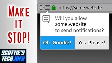 Turn off annoying notifications in your browser