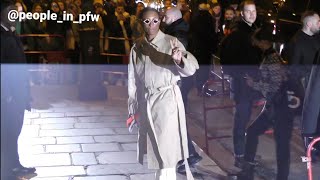 Pharrell Williams & Helen Lasichanh - Off-White Fall Winter 22/23 fashion show in Paris - 28.02.22