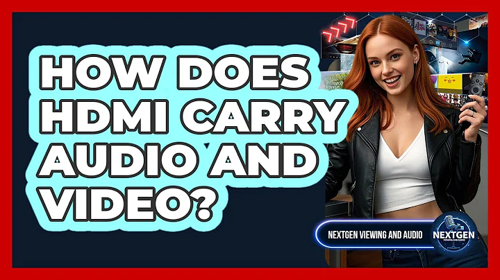 How Does HDMI Carry Audio And Video?