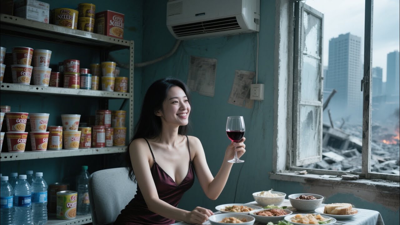 《絕境常溫》高溫末世降臨，我好心收留同事，卻被他們趕出房間，再睜眼我重生回到了末世爆發前#末日 #末日小說 #AI短劇 