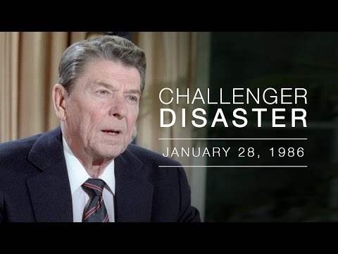 Challenger: President Reagan&rsquo;s Challenger Disaster Speech - 1/28/86