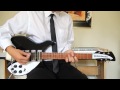 The beatles  twist and shout  rhythm guitar cover  rickenbacker 325c64