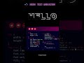 Master HTML: From Fundamentals to Advanced Skills | PART : 10 | Neon Text animation code | #html5