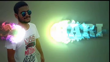 How to edit Kinemaster video New 2020 || smoke effect video with image and name