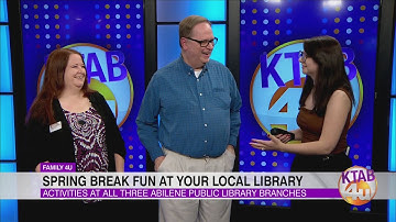 Spring break fun coming soon to The Abilene Public Library