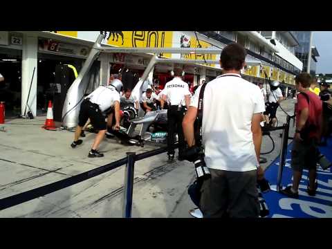 Formula 1 Hungaroring 2012, PIT STOP