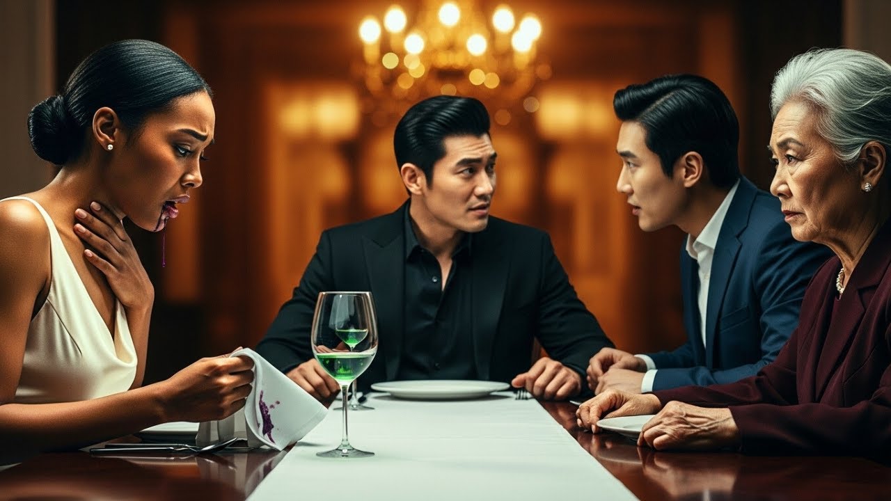 Korean Mafia Boss Ignored His Wife At Family Dinner – Until She Took The Poison Meant For Him