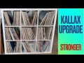 Ikea kallax shelf reinforcement for heavy vinyl and hifi equipment