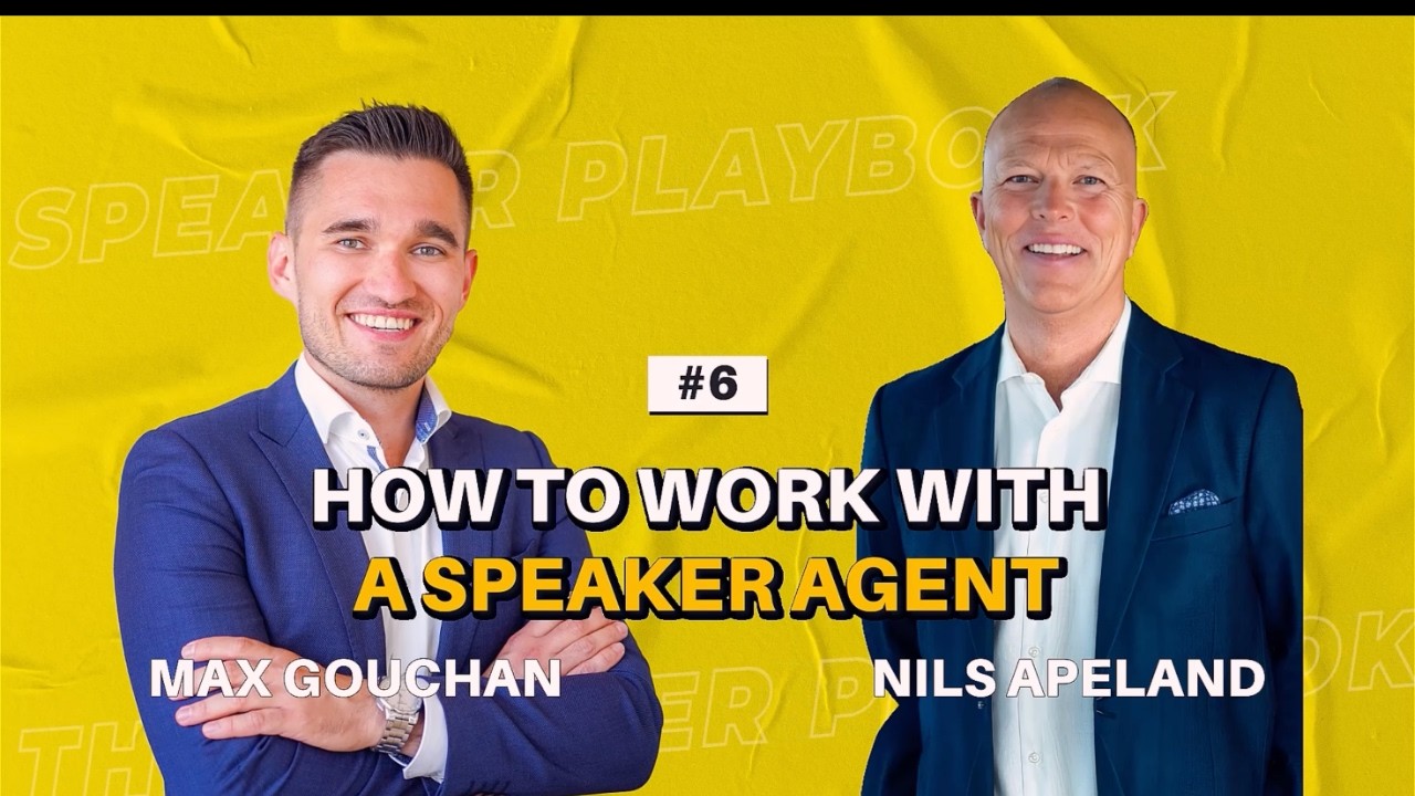 How to Work With a Speaker Agent (and Actually Get Booked) | Nils Apeland in The Speaker Playbook #6