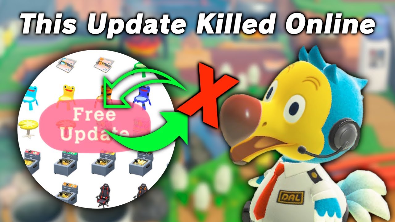 This Update KILLED Online in Animal Crossing New Horizons - YouTube