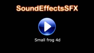 Small frog 4d Sound Effects
Free Download Here:
http://adf.ly/Z2H3a
Subscribe for more sound effects
Facebook: https://www.facebook.com/oscarito.gomez.5
Twitter: https://twitter.com/OscarYi1 Small frog 4d Sound Effects