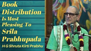 Book Distribution is most pleasing to Srila Prabhupada | H G Shruta Kirti Prabhu | ISKCON Chowpatty