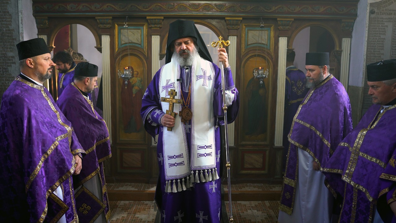 Обраћање Епископа Исихија, исповест свештенствa Архијерејског намесништва посавског